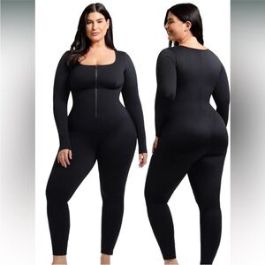 Shapellx Long Sleeve Shaping Jumpsuit
